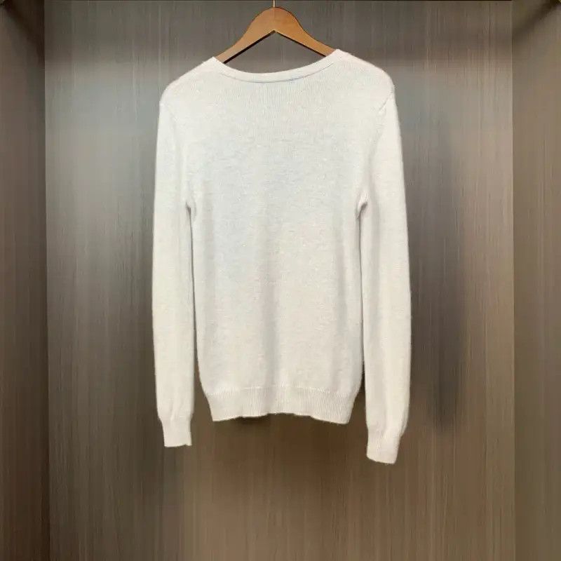 Burberry Burberry Pink Cotton Logo Long Sleeve Top Size M / US 6-8 / IT 42-44 - 2 Thumbnail