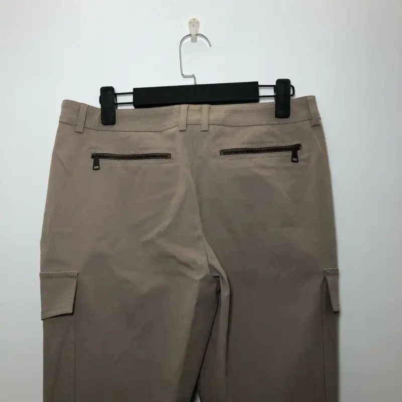 Burberry Burberry Khaki Women's Cotton Trousers Size 27" / US 4 / IT 40 - 5 Thumbnail