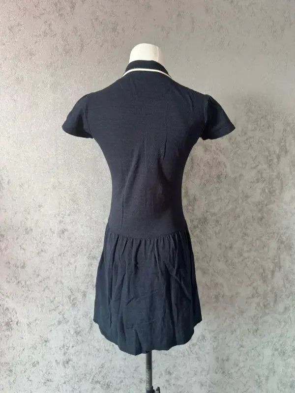Burberry Burberry Black Cotton Short Sleeve Dress Size S / US 4 / IT 40 - 5 Thumbnail