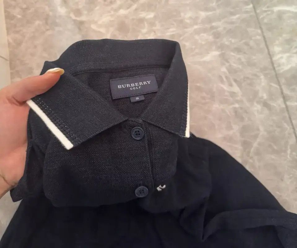 Burberry Burberry Black Cotton Short Sleeve Dress Size S / US 4 / IT 40 - 7 Thumbnail
