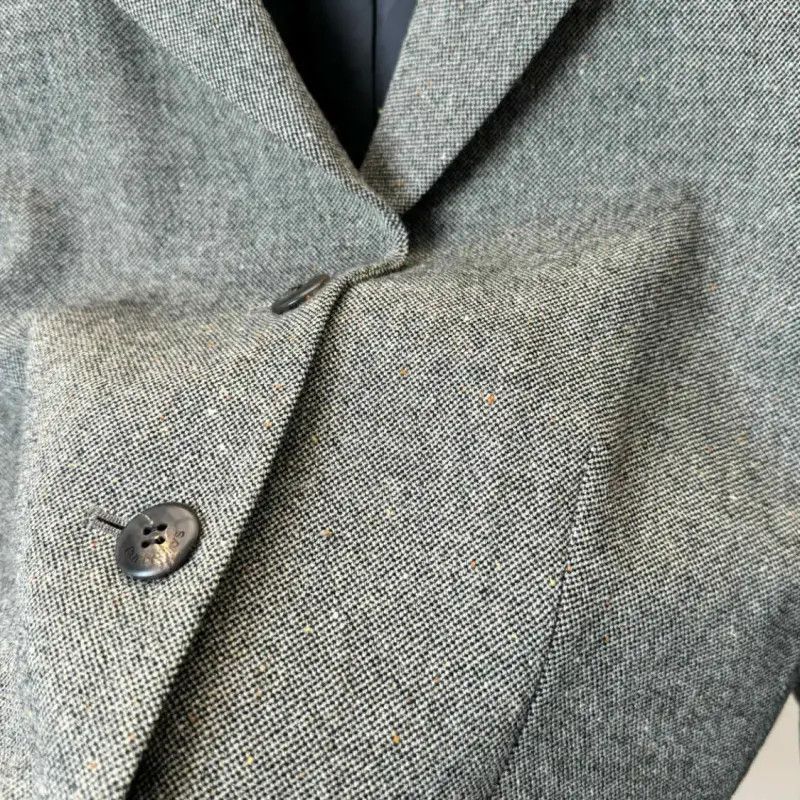 Burberry Burberry Gray Wool Women's Jacket Size ONE SIZE - 5 Thumbnail