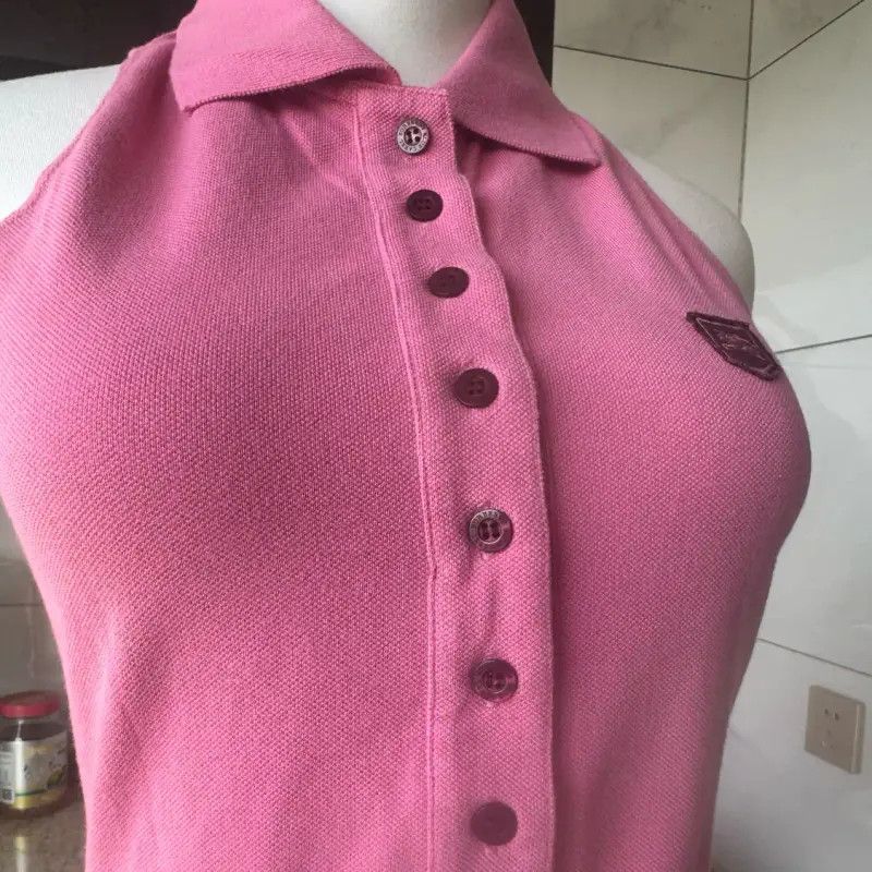 Burberry Burberry Pink Cotton Mid-Length T-Shirt Size M / US 6-8 / IT 42-44 - 7 Thumbnail