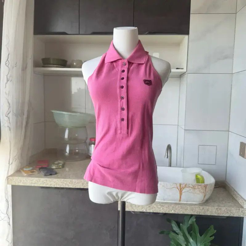 Burberry Burberry Pink Cotton Mid-Length T-Shirt Size M / US 6-8 / IT 42-44 - 4 Thumbnail
