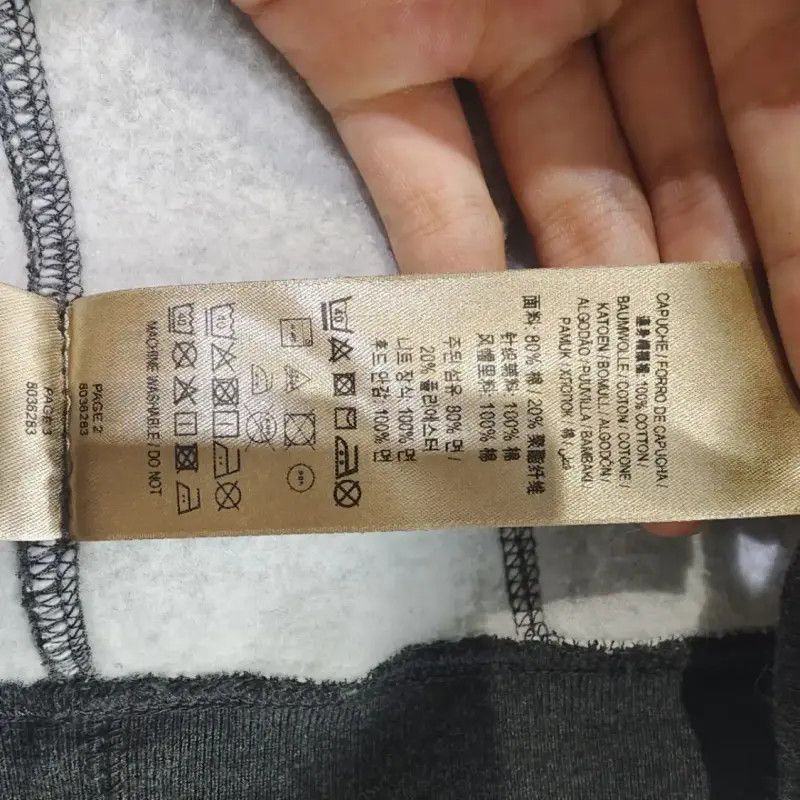 Burberry Burberry Women's Gray Cotton Hoodie Size S / US 4 / IT 40 - 6 Thumbnail