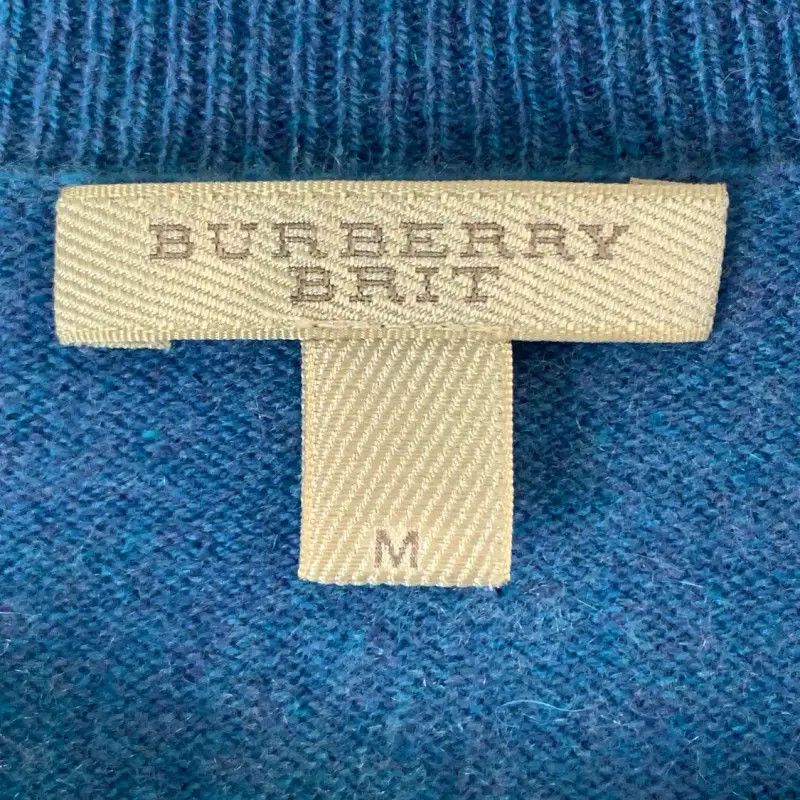 Burberry Burberry Women's Blue Long Sleeve Sweater Size M / US 6-8 / IT 42-44 - 5 Thumbnail