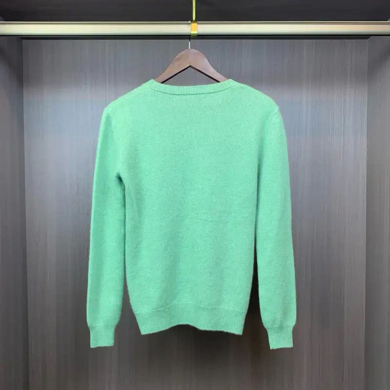 Burberry Burberry Mint Green Knit Long Sleeve Sweater Size M / US 6-8 / IT 42-44 - 2 Thumbnail
