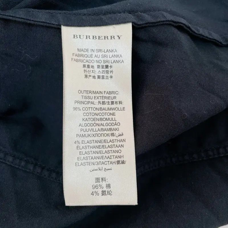 Burberry Burberry Women's Long Sleeve Black Shirt Size XXS / US 00 / IT 34 - 7 Thumbnail