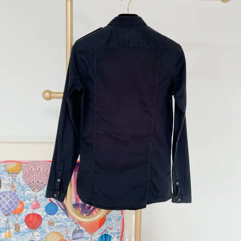 Burberry Burberry Women's Long Sleeve Black Shirt Size XXS / US 00 / IT 34 - 2 Thumbnail