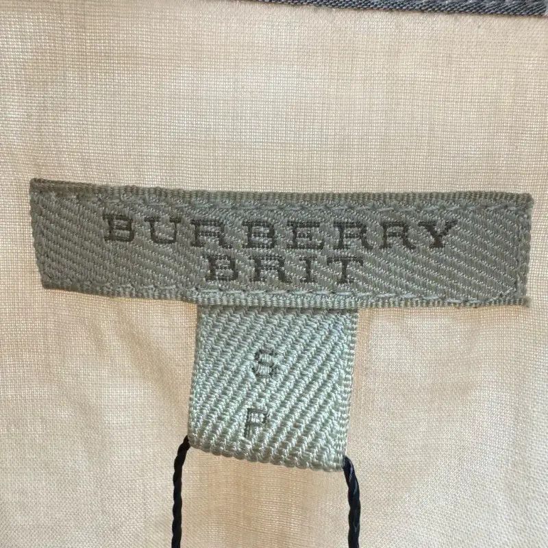 Burberry Burberry Long Sleeve Checkered Shirt in Khaki Size S / US 4 / IT 40 - 6 Thumbnail