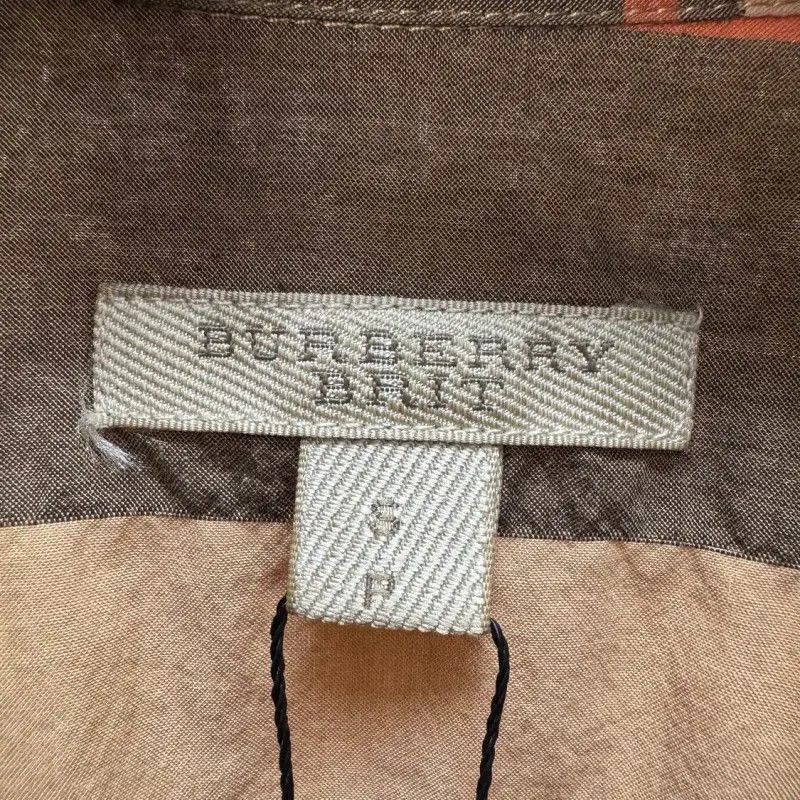 Burberry Burberry Brown Plaid Long Sleeve Shirt Size S / US 4 / IT 40 - 5 Thumbnail