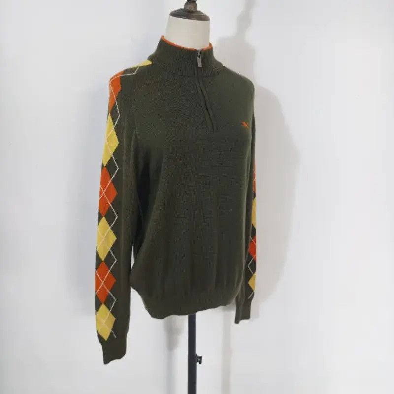 Burberry Burberry Green Wool Plaid Long Sleeve Knit Top Size M / US 6-8 / IT 42-44 - 3 Thumbnail