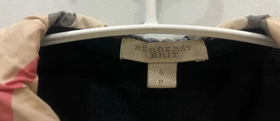 Burberry Burberry Black Cotton Women's Sweatshirt Size S / US 4 / IT 40 - 4 Thumbnail