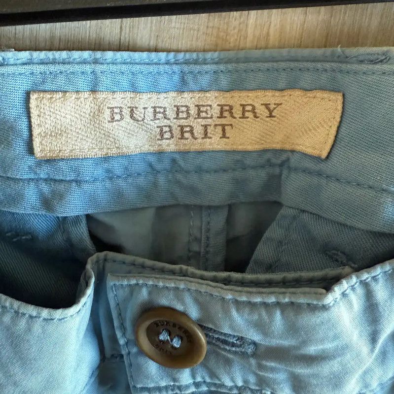 Burberry Burberry Light Blue Women's Casual Pants Size 28" / US 6 / IT 42 - 3 Thumbnail