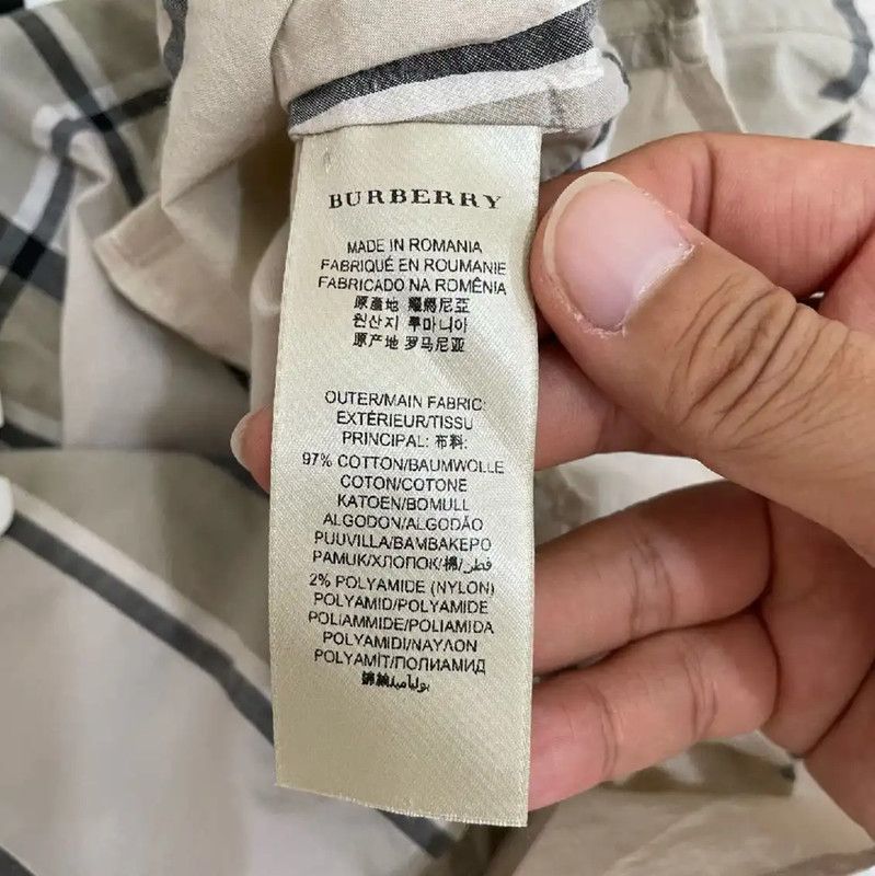 Burberry Burberry Women's Light Brown Cotton Shirt Size XS / US 0-2 / IT 36-38 - 4 Thumbnail