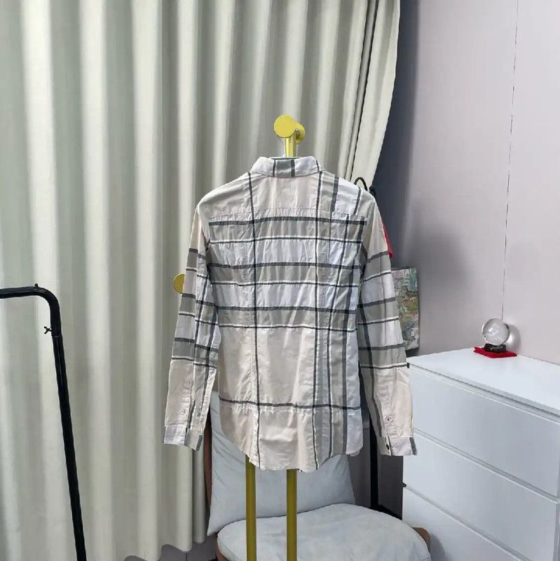 Burberry Burberry Women's Light Brown Cotton Shirt Size XS / US 0-2 / IT 36-38 - 2 Thumbnail