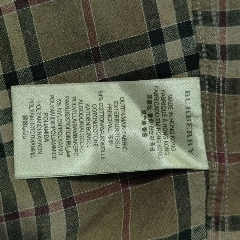 Burberry Burberry Women's Brown Check Cotton Shirt Size L / US 10 / IT 46 - 4 Thumbnail