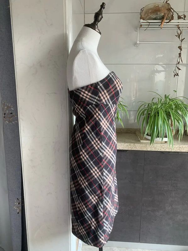 Burberry Burberry Colorblock Wool Blend Dress Size S Size S / US 4 / IT 40 - 3 Thumbnail