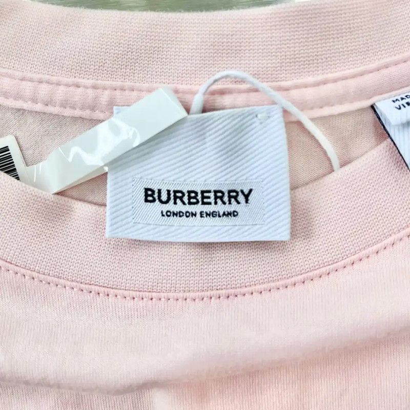 Burberry Burberry Pink Women's T-Shirt Size S Size S / US 4 / IT 40 - 3 Thumbnail