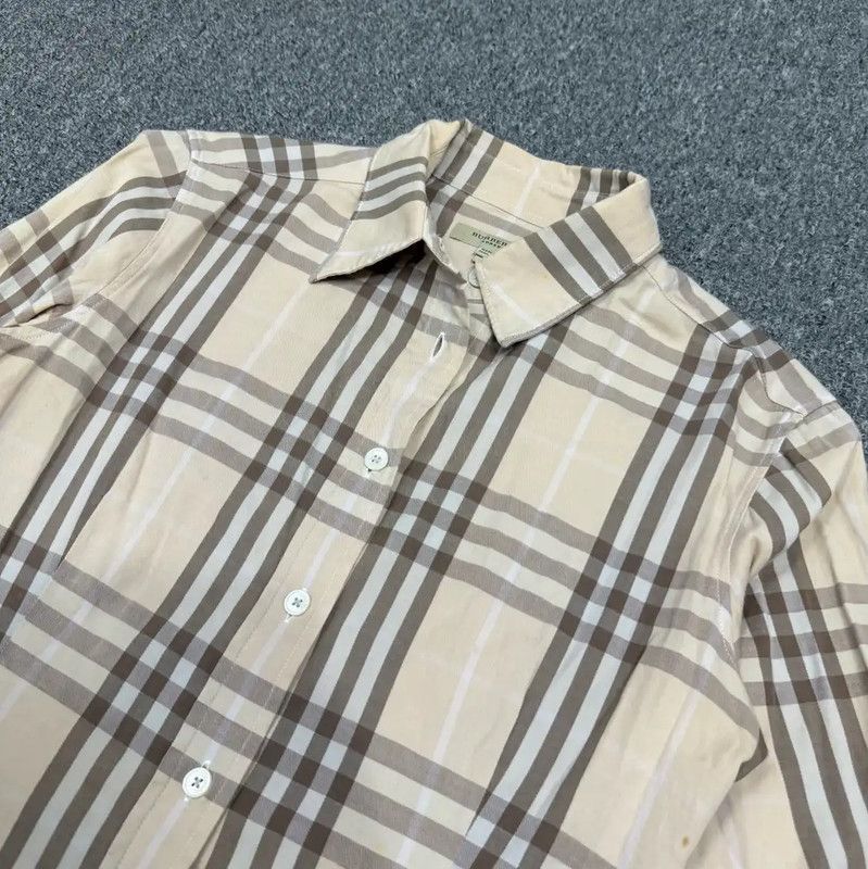Burberry Burberry Color-Block Cotton Women's Shirt Size XS / US 0-2 / IT 36-38 - 3 Thumbnail