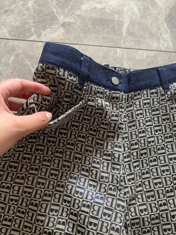 Burberry Burberry Color Block Cotton Casual Pants for Women Size 23" - 8 Thumbnail