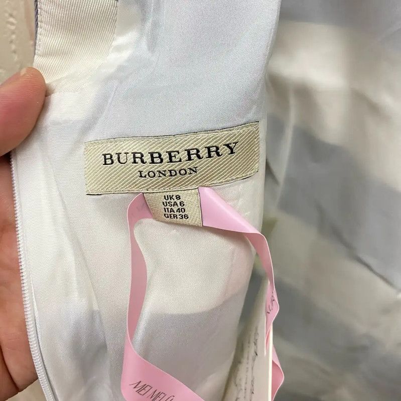 Burberry Burberry Color Block Cotton Dress Size M Size M / US 6-8 / IT 42-44 - 3 Thumbnail