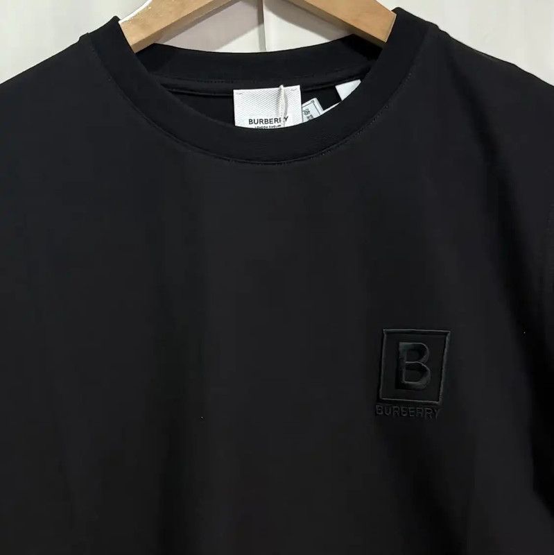 Burberry Burberry Black Cotton Short Sleeve T-Shirt Size XS / US 0-2 / IT 36-38 - 3 Thumbnail