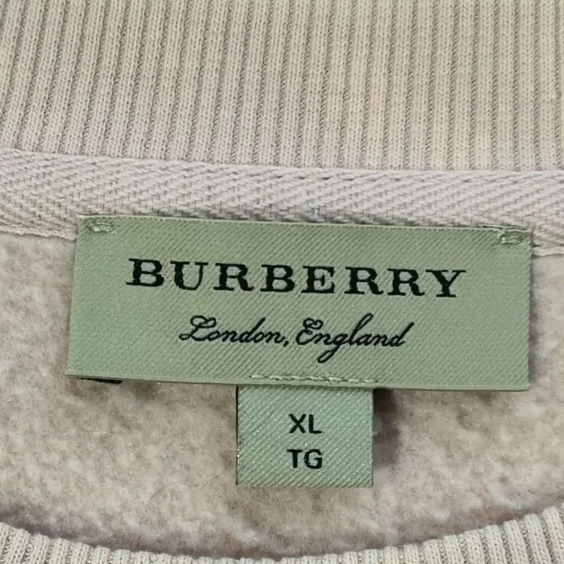 Burberry Burberry Women's Cotton Sweatshirt in Blush Pink Size XL / US 12-14 / IT 48-50 - 4 Thumbnail