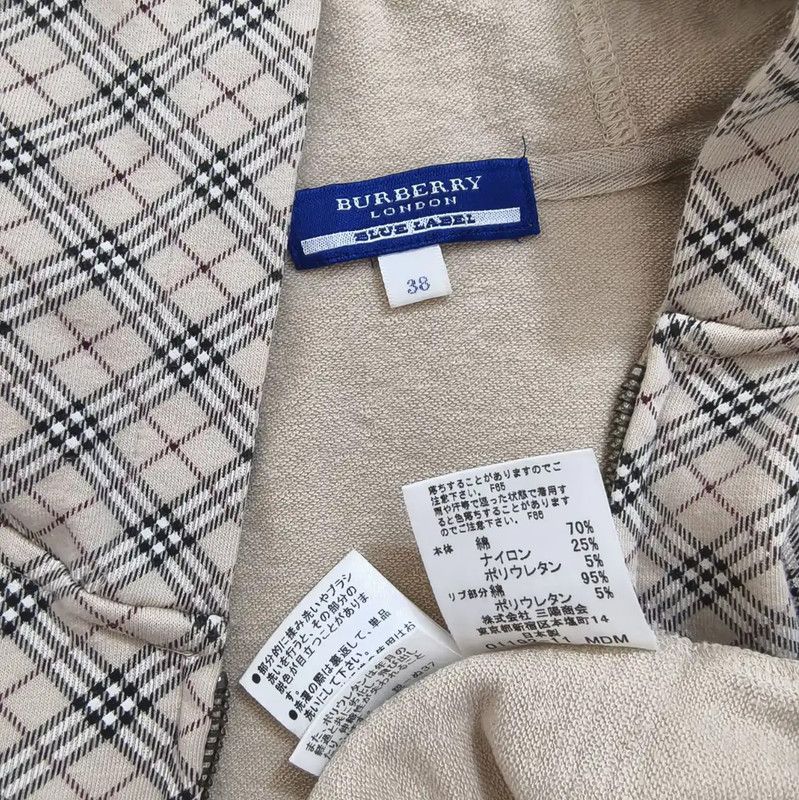 Burberry Burberry Women's Khaki Check Long Sleeve Cardigan Size M / US 6-8 / IT 42-44 - 6 Thumbnail