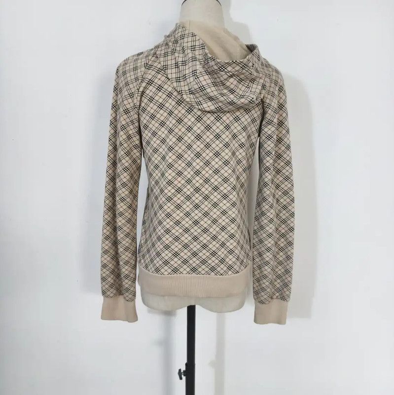 Burberry Burberry Women's Khaki Check Long Sleeve Cardigan Size M / US 6-8 / IT 42-44 - 5 Thumbnail