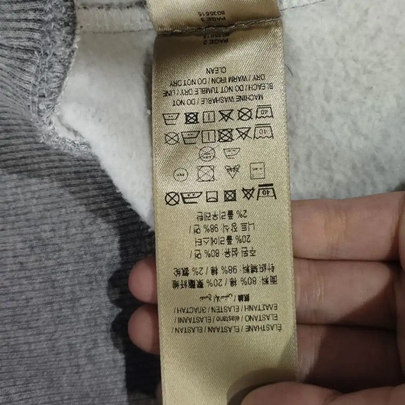 Burberry Burberry Gray Cotton Women's Sweatshirt Size M / US 6-8 / IT 42-44 - 6 Thumbnail