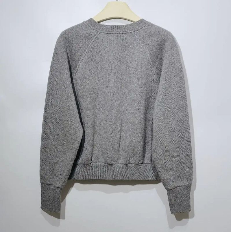 Burberry Burberry Gray Cotton Women's Sweatshirt Size M / US 6-8 / IT 42-44 - 2 Thumbnail