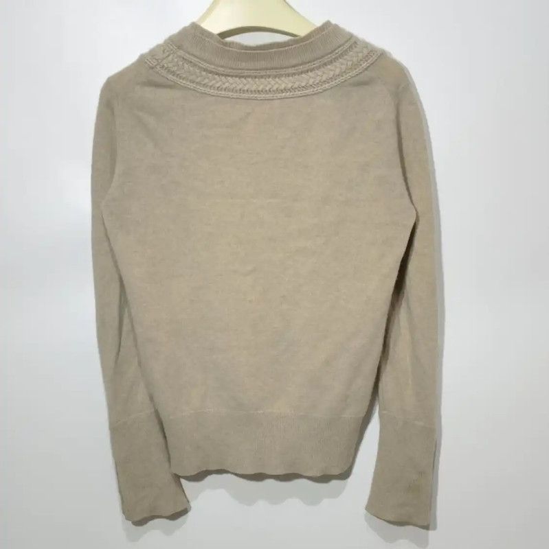 Burberry Burberry Beige Women's Knit Sweater Size S Size S / US 4 / IT 40 - 2 Thumbnail
