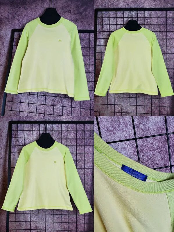 Burberry Burberry Green Cotton Logo Embroidered Sweatshirt Size M / US 6-8 / IT 42-44 - 2 Thumbnail