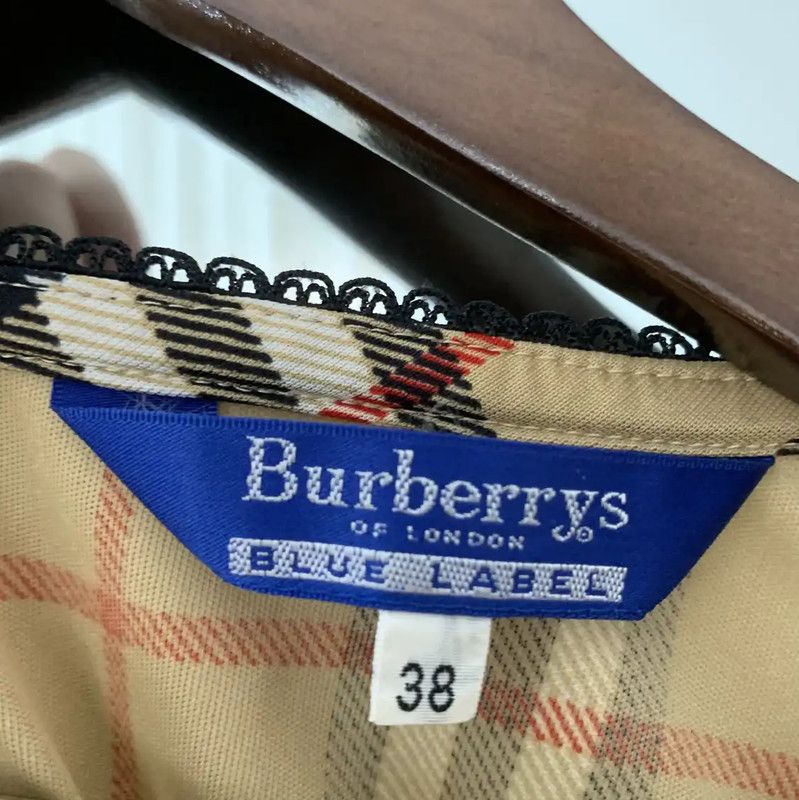 Burberry Burberry Khaki Check Pattern Women's Dress Size M / US 6-8 / IT 42-44 - 5 Thumbnail