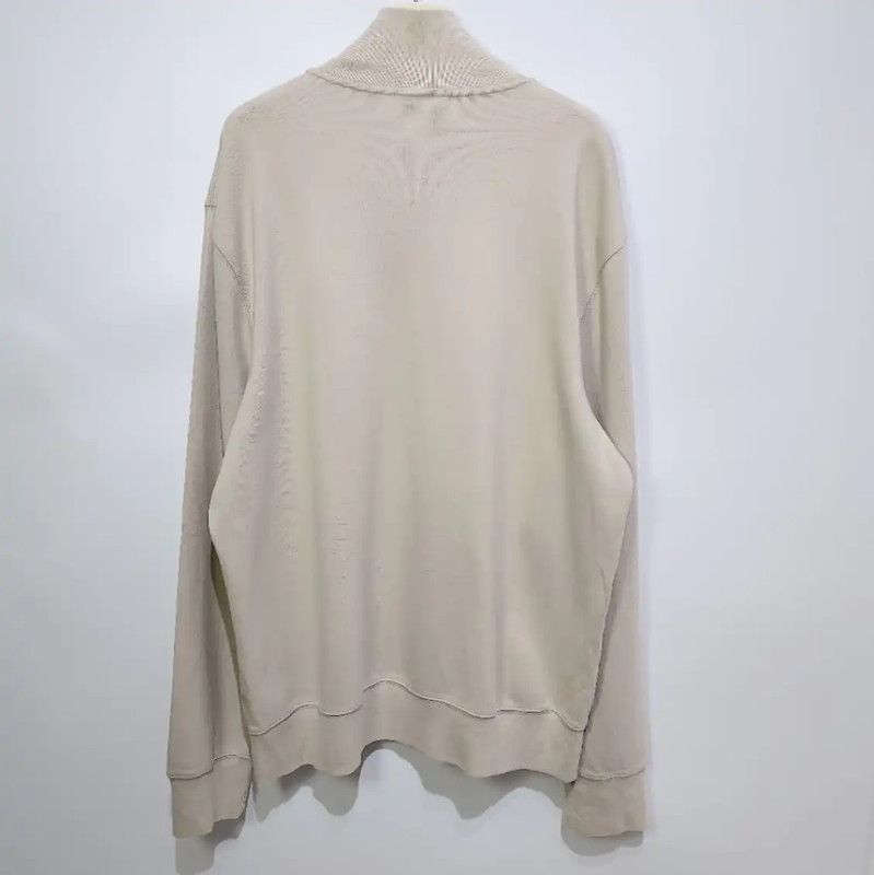 Burberry Burberry Women's Cotton Sweatshirt in Beige Size XXL / US 16-18 / IT 52-54 - 2 Thumbnail