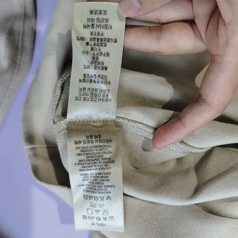 Burberry Burberry Women's Cotton Sweatshirt in Beige Size XXL / US 16-18 / IT 52-54 - 6 Thumbnail