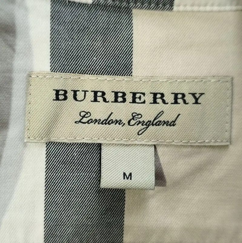 Burberry Burberry Khaki Cotton Women's Shirt Size M / US 6-8 / IT 42-44 - 3 Thumbnail