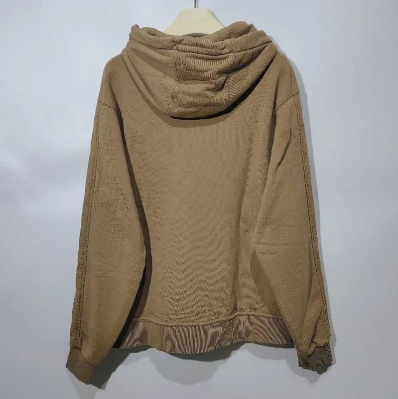 Burberry Burberry Brown Cotton Women's Hoodie Size M / US 6-8 / IT 42-44 - 2 Thumbnail