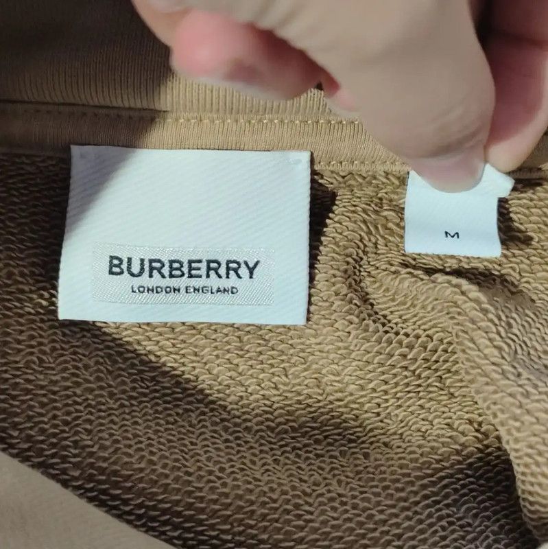 Burberry Burberry Brown Cotton Women's Hoodie Size M / US 6-8 / IT 42-44 - 4 Thumbnail