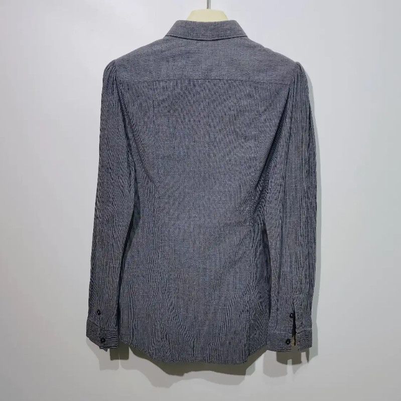 Burberry Burberry Light Blue Cotton Women's Shirt Size S / US 4 / IT 40 - 2 Thumbnail