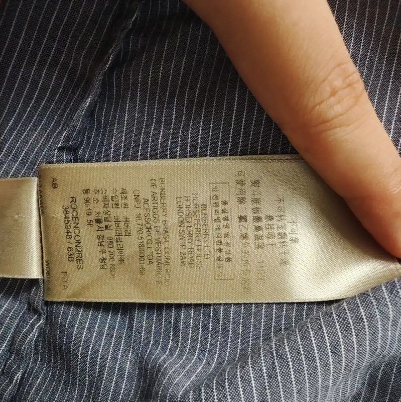 Burberry Burberry Light Blue Cotton Women's Shirt Size S / US 4 / IT 40 - 8 Thumbnail