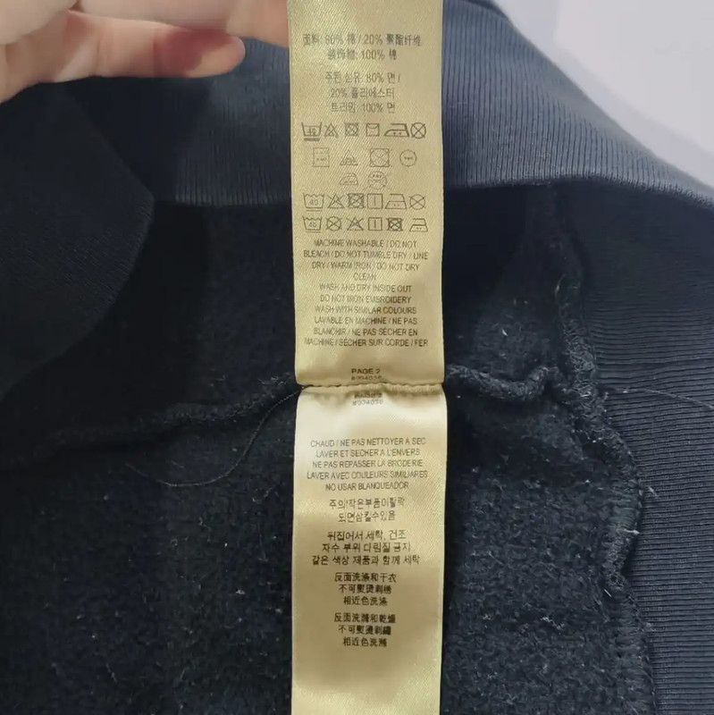 Burberry Burberry Black Cotton Women's Sweatshirt Size M / US 6-8 / IT 42-44 - 6 Thumbnail