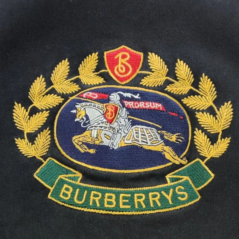 Burberry Burberry Black Cotton Women's Sweatshirt Size M / US 6-8 / IT 42-44 - 3 Thumbnail
