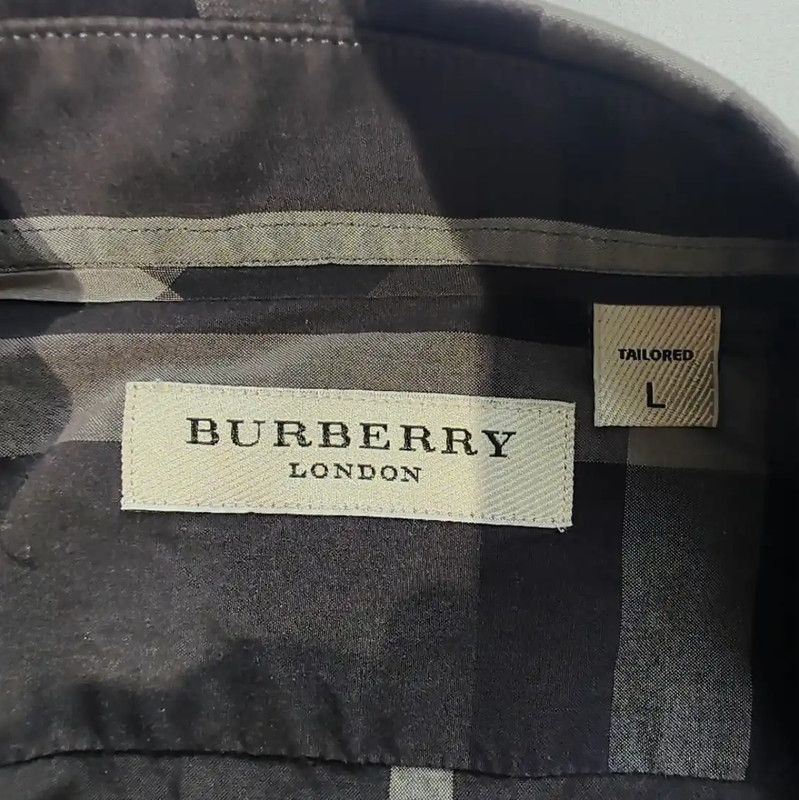 Burberry Gray Cotton Women's Shirt
