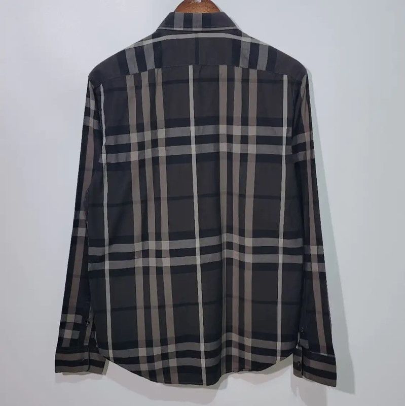 Burberry Gray Cotton Women's Shirt