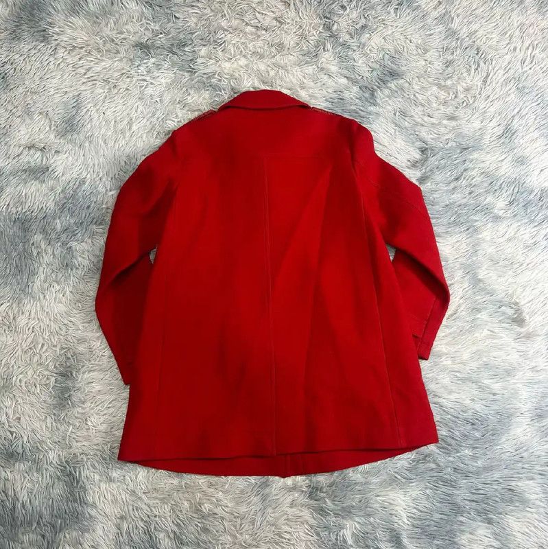 Burberry Burberry Red Cotton Women's Coat Size M / US 6-8 / IT 42-44 - 2 Thumbnail