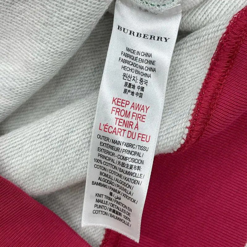 Burberry Burberry Colorful Cotton Sweatshirt for Women Size XS / US 0-2 / IT 36-38 - 5 Thumbnail