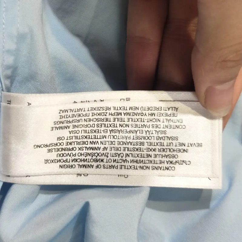 Burberry Burberry Light Blue Polyester Women's Shirt Size XL / US 12-14 / IT 48-50 - 9 Thumbnail