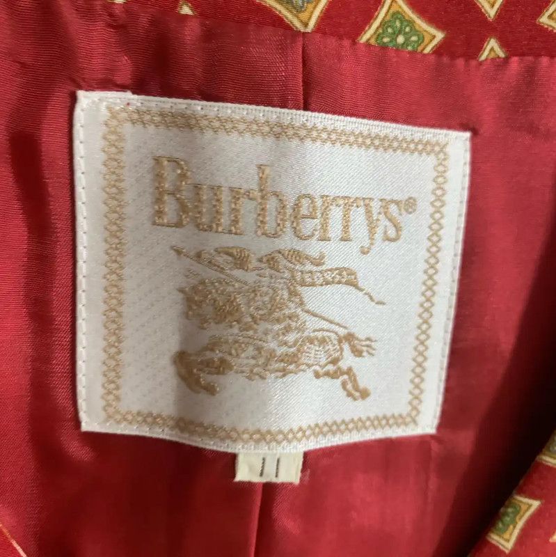 Burberry Burberry Women's Red Vest Cardigan in Polyester Size M / US 6-8 / IT 42-44 - 3 Thumbnail