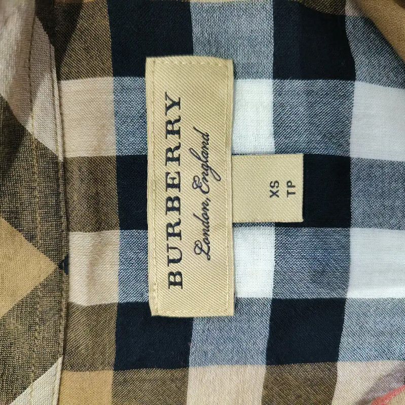 Burberry Burberry Colorful Cotton Women's Shirt Size XS / US 0-2 / IT 36-38 - 3 Thumbnail